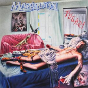 Vorderseite der Vinyl-Box des Albums Fugazi" von Marillion.