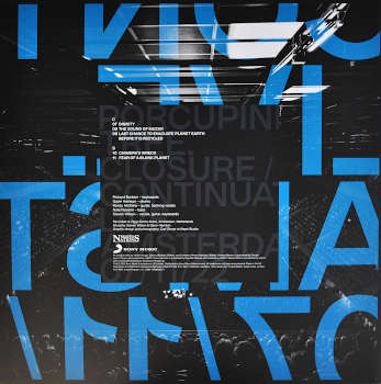 Closure Continuation Live LP von Porcupine Tree, Innencover Platte C/D