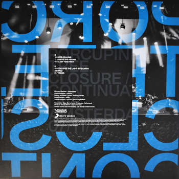 Closure Continuation Live LP von Porcupine Tree, Innencover Platte G/H