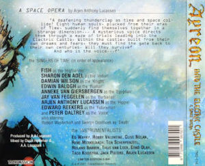 CD Into the Electric Castle by Ayreon, backcover