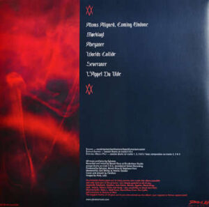 LP Atoms Aligned, Coming Undone von Sylvaine, Backcover