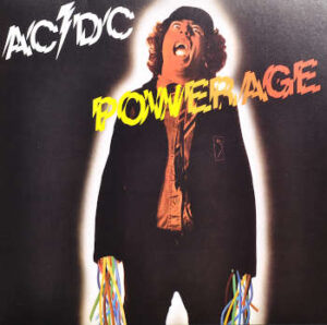 Powerage by AC/DC, Frontcover