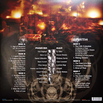 Album 01011001 by Ayreon, LP Innercover