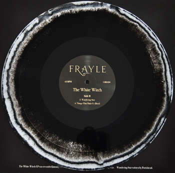 Vinyl EP The White Witch by Frayle. LP Side 2