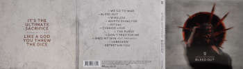 Album Bleedout by Within Temptation. Backsite