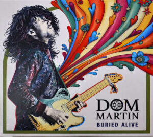 Burried Alive by Dom Martin. Frontcover