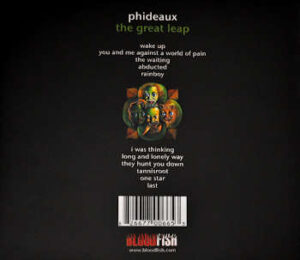 CD The Great Leap by Phideaux, Backcover