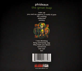 CD The Great Leap by Phideaux, Backcover