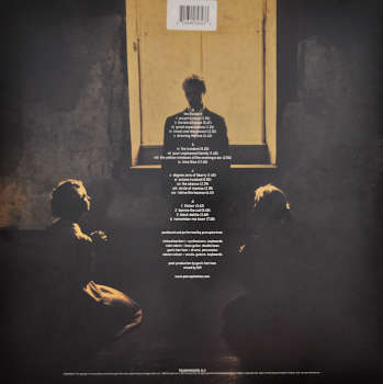 The Incident. Porvcupine Tree. Clear Vinyl. Backcover