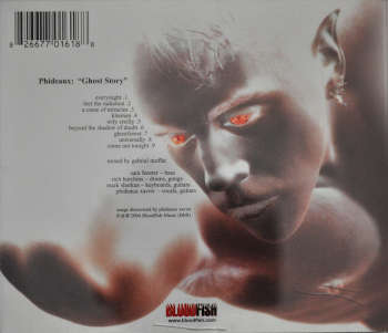 CD Ghost Story by Phideaux. Backcover