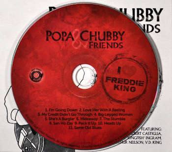 CD Album Popa Chubby and Friends. CD