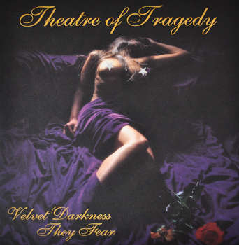 Vinyl Album Velvet Darkness They Fear by Theatre Of Tragedy. Frontcover