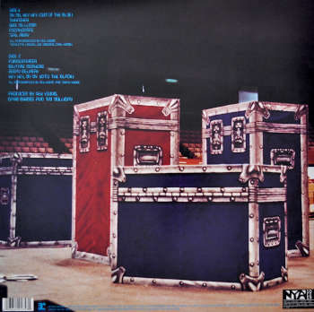 LP Vinyl Album "Rust Never Sleeps" by Neil Young and Crazy Horse. Backcover