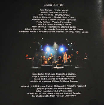 CD Album Number Seven by Phideaux. Credits