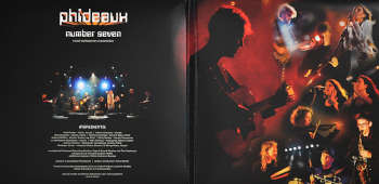CD Album Number Seven by Phideaux. Innercover