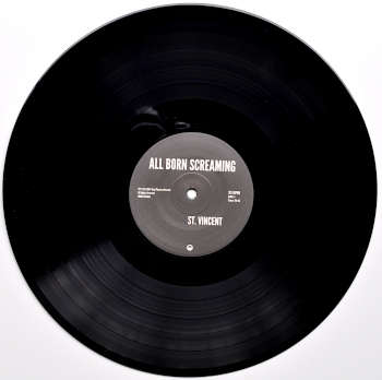 Vinyl Album "All Born Screaming" by St. Vincent. LP