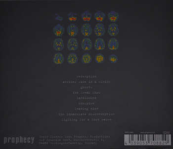 CD Album "Leaving Eden" by Antimatter. Backcover