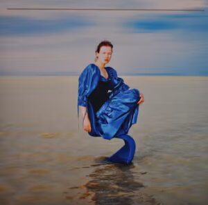 LP "Goldener Strom" by Rosa Anschütz. Frontcover