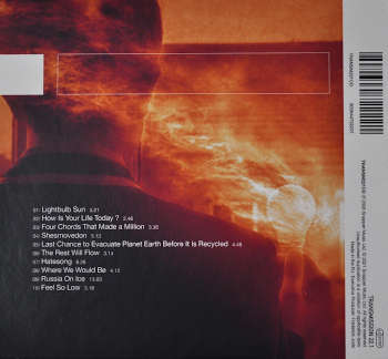 CD Album "Lightbulb Sun" by Porcupine Tree. Backcover