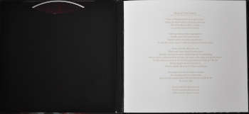 CD Album "The Judas Table" by Antimatter. Frontpage Booklet