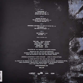 Vinyl Album "Beyond Time And Space" by RPWL. Backcover