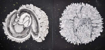 Vinyl Album "Beyond Time And Space" by RPWL. Innercover