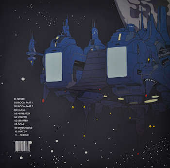 Vinyl Album "Seeker" by Carbon Based Lifeforms. Backcover