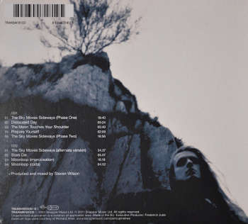 CD Album "The Sky Moves Sideways" by Porcupine Tree. Backcover