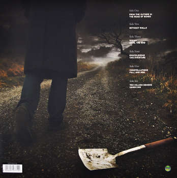 Vinyl Album "The Road Of Bones" by IQ. Backcover