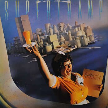 Vinyl Album "Breakfast In America" by Supertramp. Frontcover
