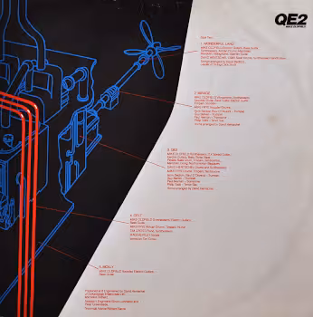 Vinyl Album""QE 2" by Mike Oldfield. Cover Side A