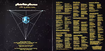 Vinyl Album "AutoMoto Animus" by Phideaux. Innercover