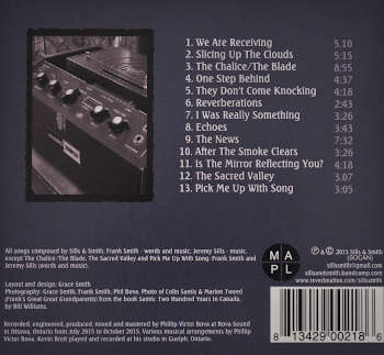 CD Album "Echoes In Time". Backcover