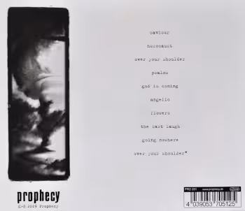 CD Album "Saviour" by Antimatter. Backcover