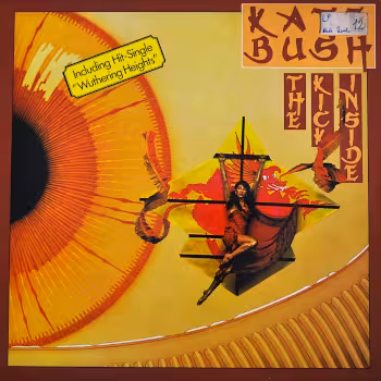 Vinyl Album "The Kick Inside" by Kate Bush. Frontcover