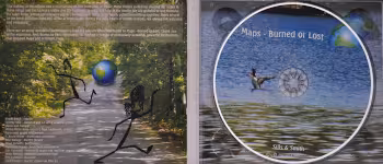 CD Album "Maps - Burned Or Lost" by Sills & Smith. Innercover