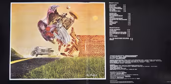 Vinyl Album "666" by Aphrodite's Child. Innercover