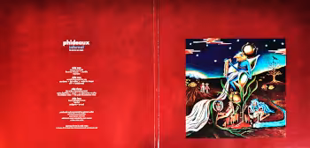 LP Album "Infernal" by Phideaux. Innercover